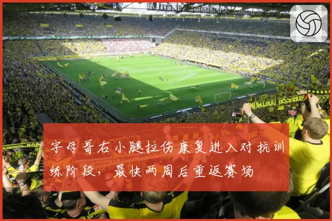 字母哥右小腿拉伤康复进入对抗训练阶段，最快两周后重返赛场
