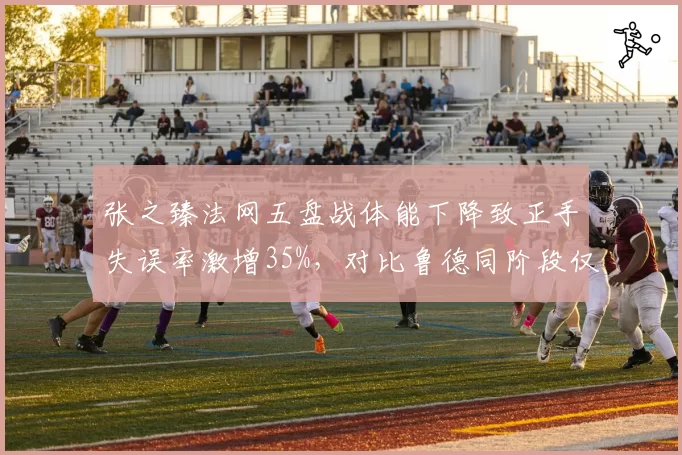 张之臻法网五盘战体能下降致正手失误率激增35%，对比鲁德同阶段仅增8%凸显体能短板